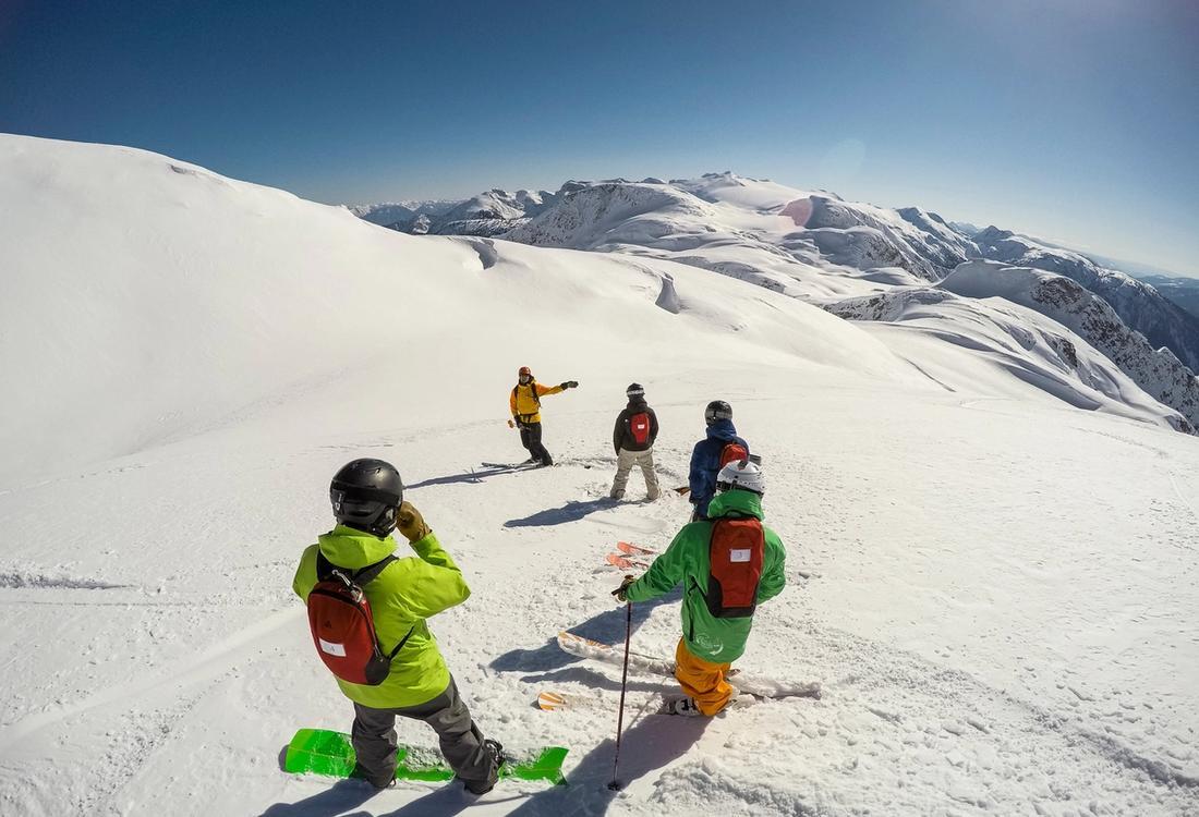 CMH Heliskiing Erfahrung Easy Terrain